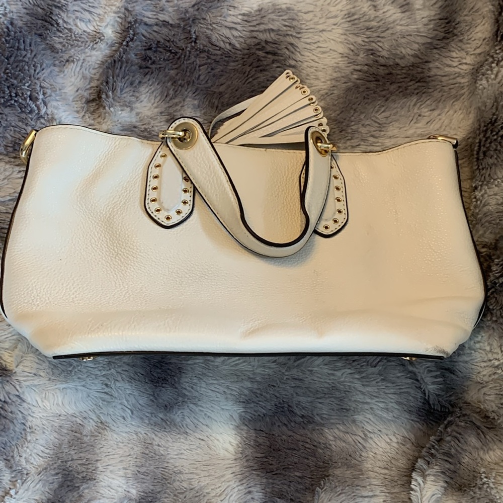 Michael Kors small white/gold hand bag - Picture 3 of 13